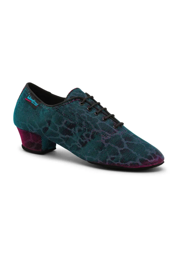 International Dance Shoes 女性用シューズ IDS - Heather Split-Sole - BluePinkPanther - 1.5